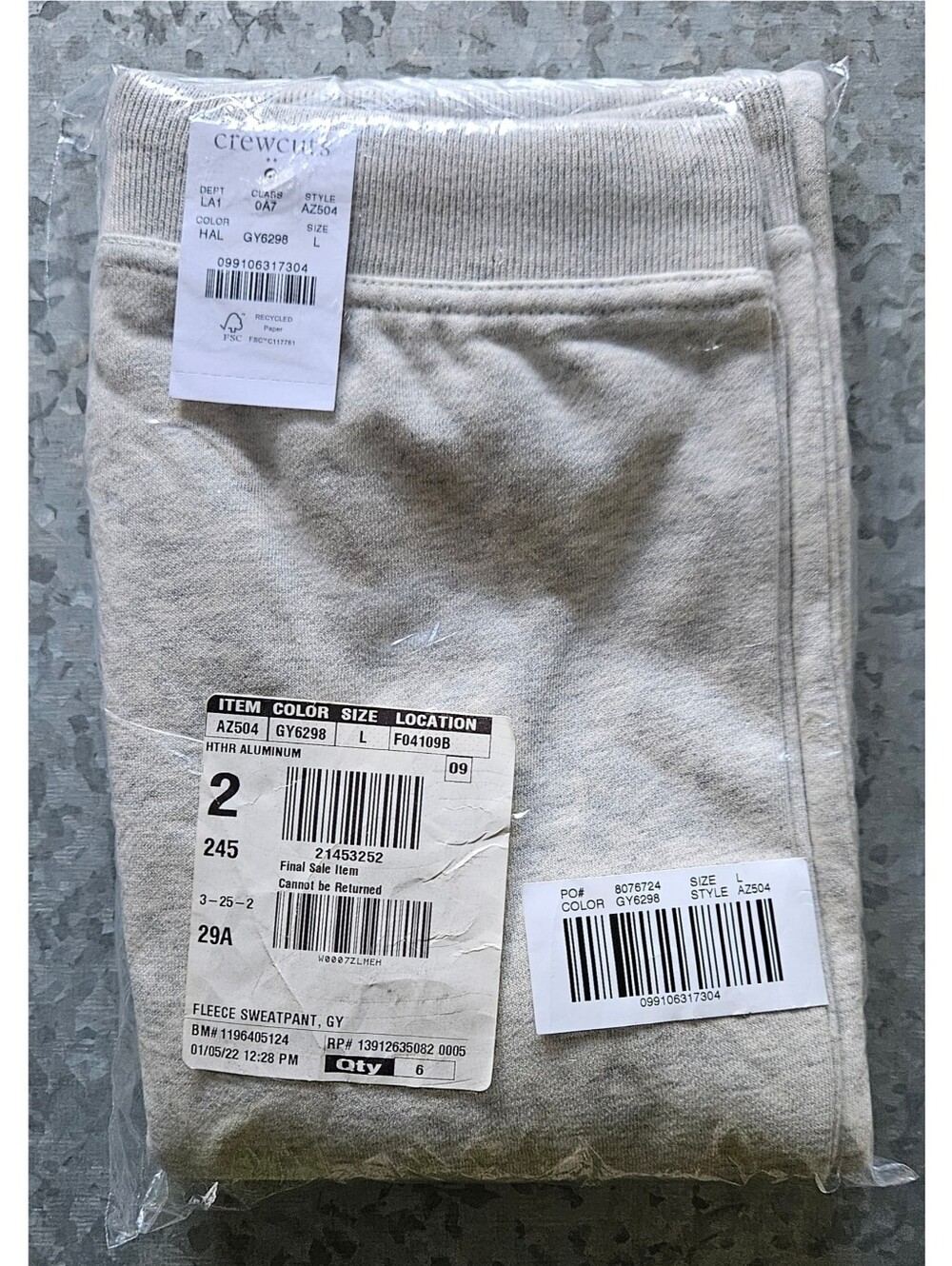 J.Crew Crew Cuts Sweat Pants